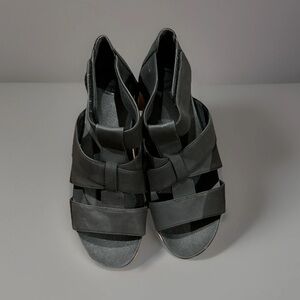 Dr. Scholl’s Platform Gladiator Sandals Black